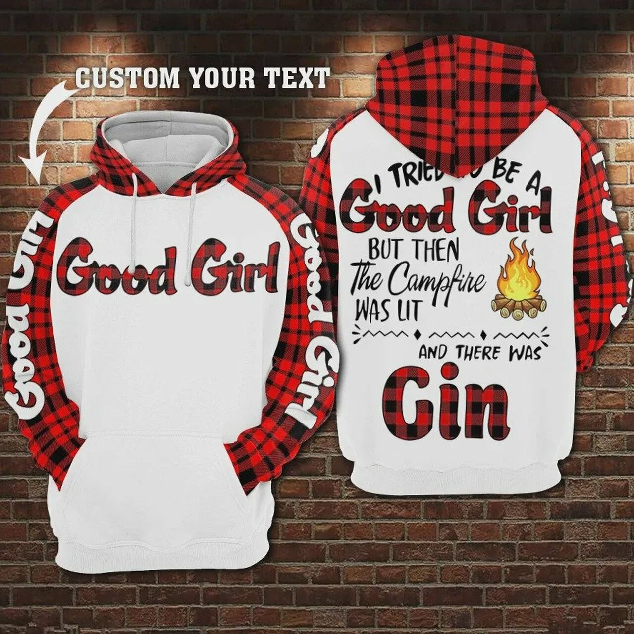 Personalized I Tried To Be A Good Girl Camping