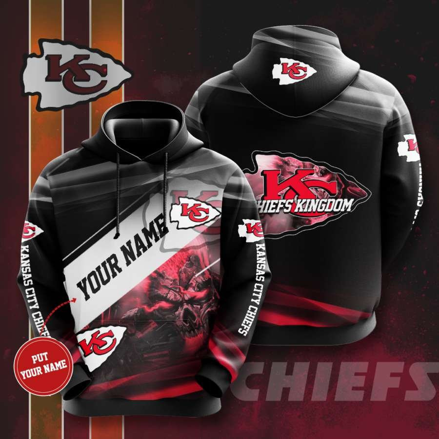 Personalized Kansas City Chiefs No932 Custom Hoodie 3D