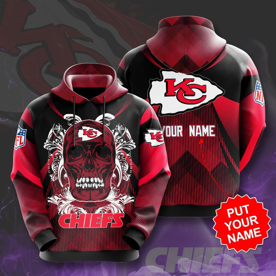 Personalized Kansas City Chiefs No935 Custom Hoodie 3D All Over Print