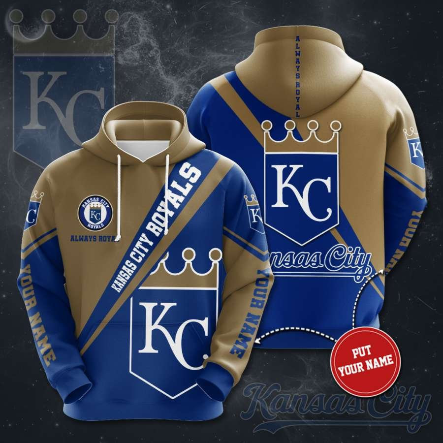 Personalized Kansas City Royals No946 Custom Hoodie 3D