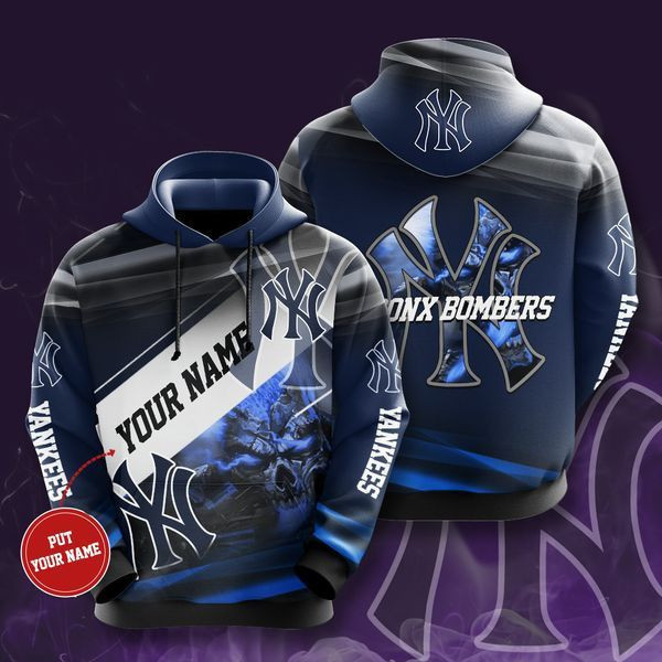 Personalized New York Yankees No1469 Custom Hoodie 3D All Over Print