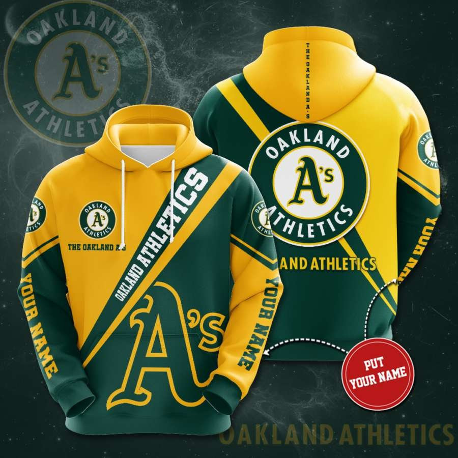 Personalized Oakland Athletics No1516 Custom Hoodie 3D