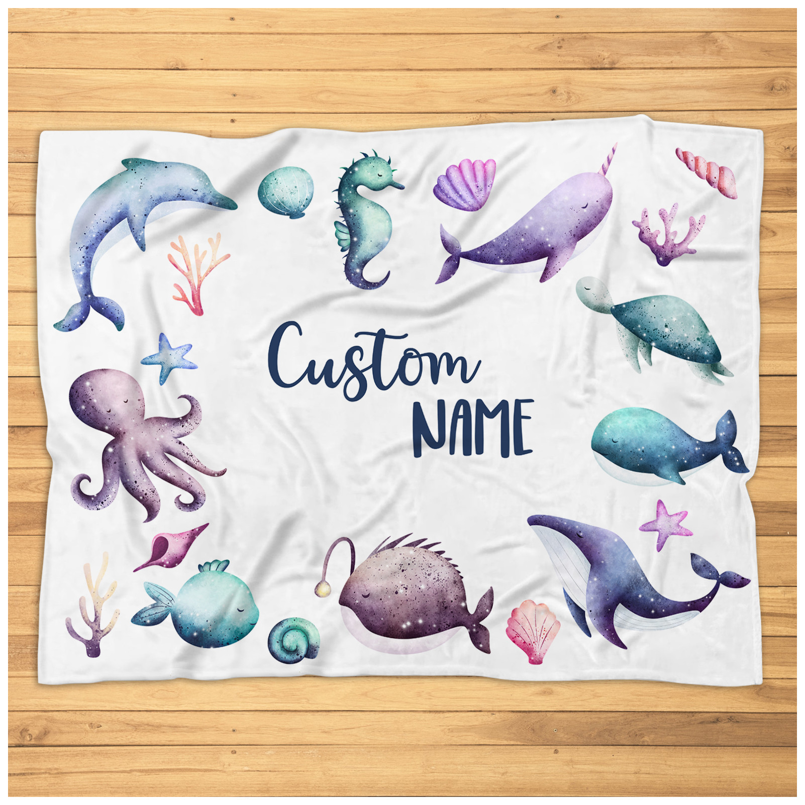 Personalized Ocean Blanket