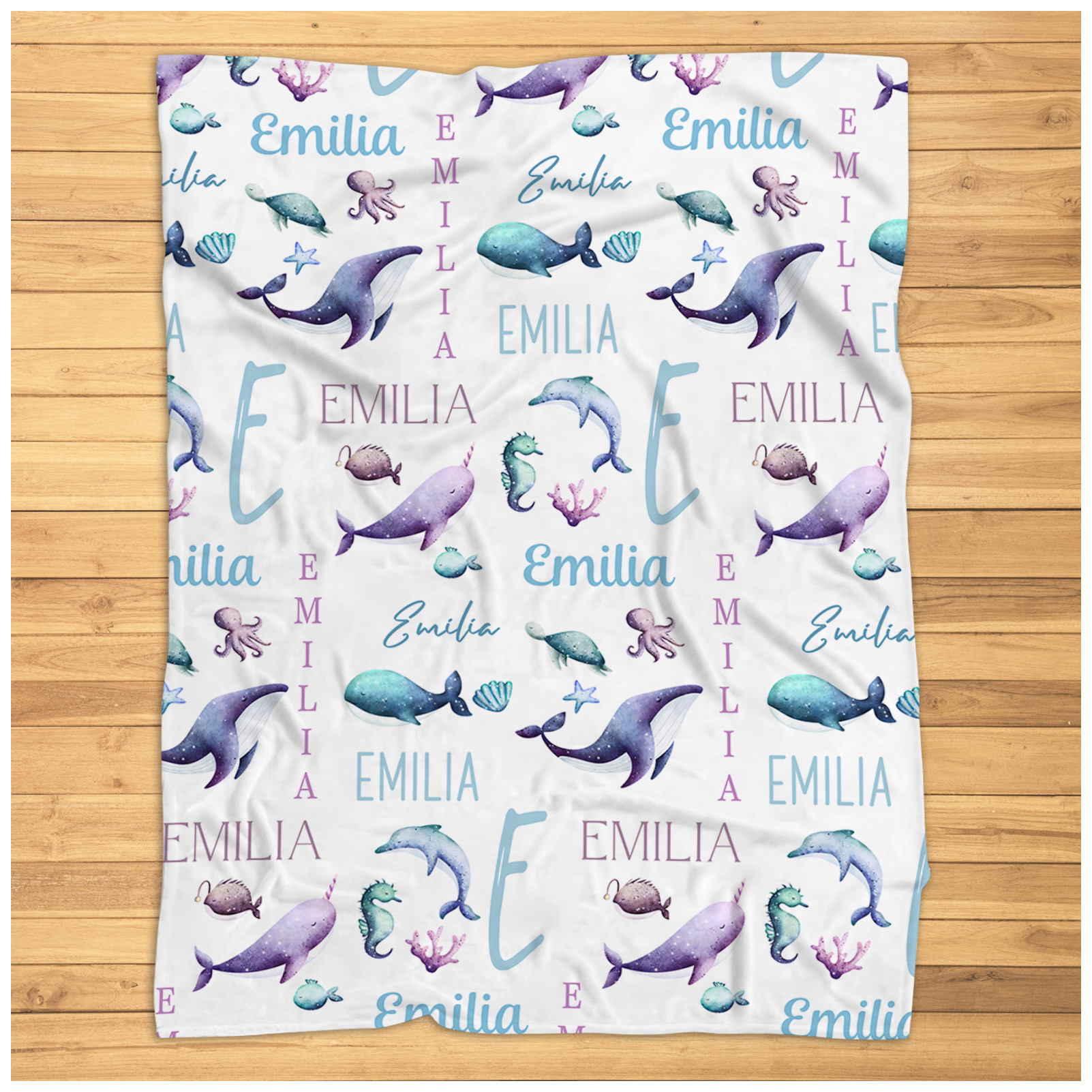 Personalized Ocean Blanket