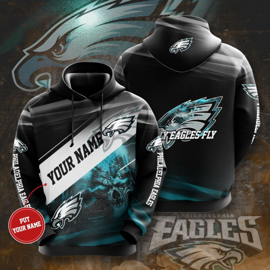 Personalized Philadelphia Eagles No1599 Custom Hoodie 3D