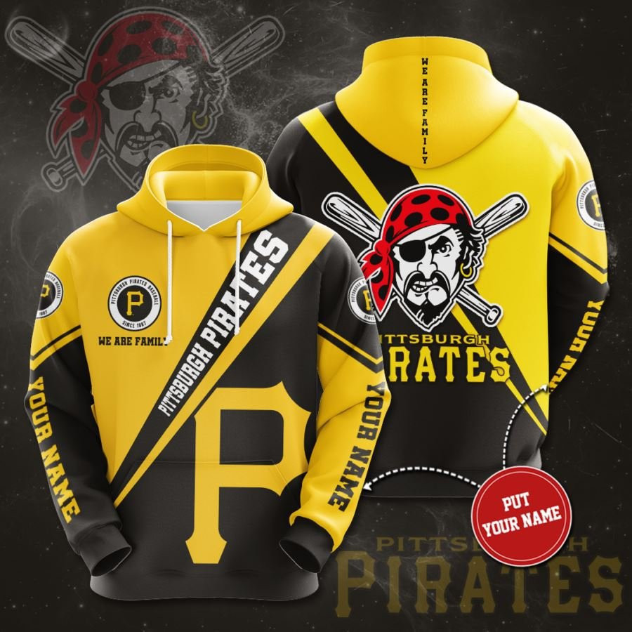 Personalized Pittsburgh Pirates No1632 Custom Hoodie 3D