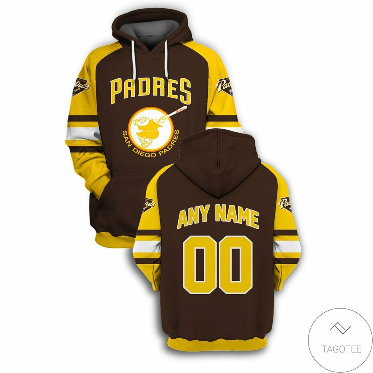 Personalized San Diego Padres Custom 3d All Over Print Hoodie