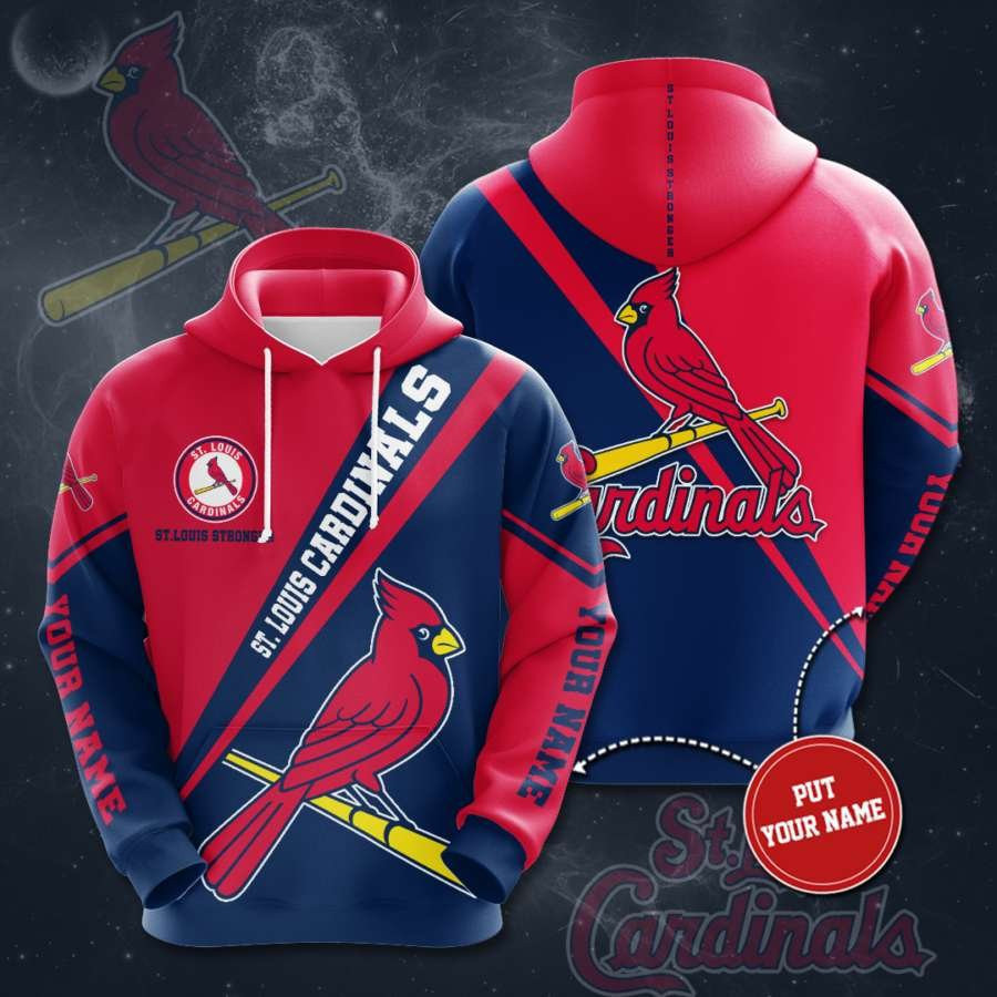 Personalized St Louis Cardinals No1839 Custom Hoodie 3D