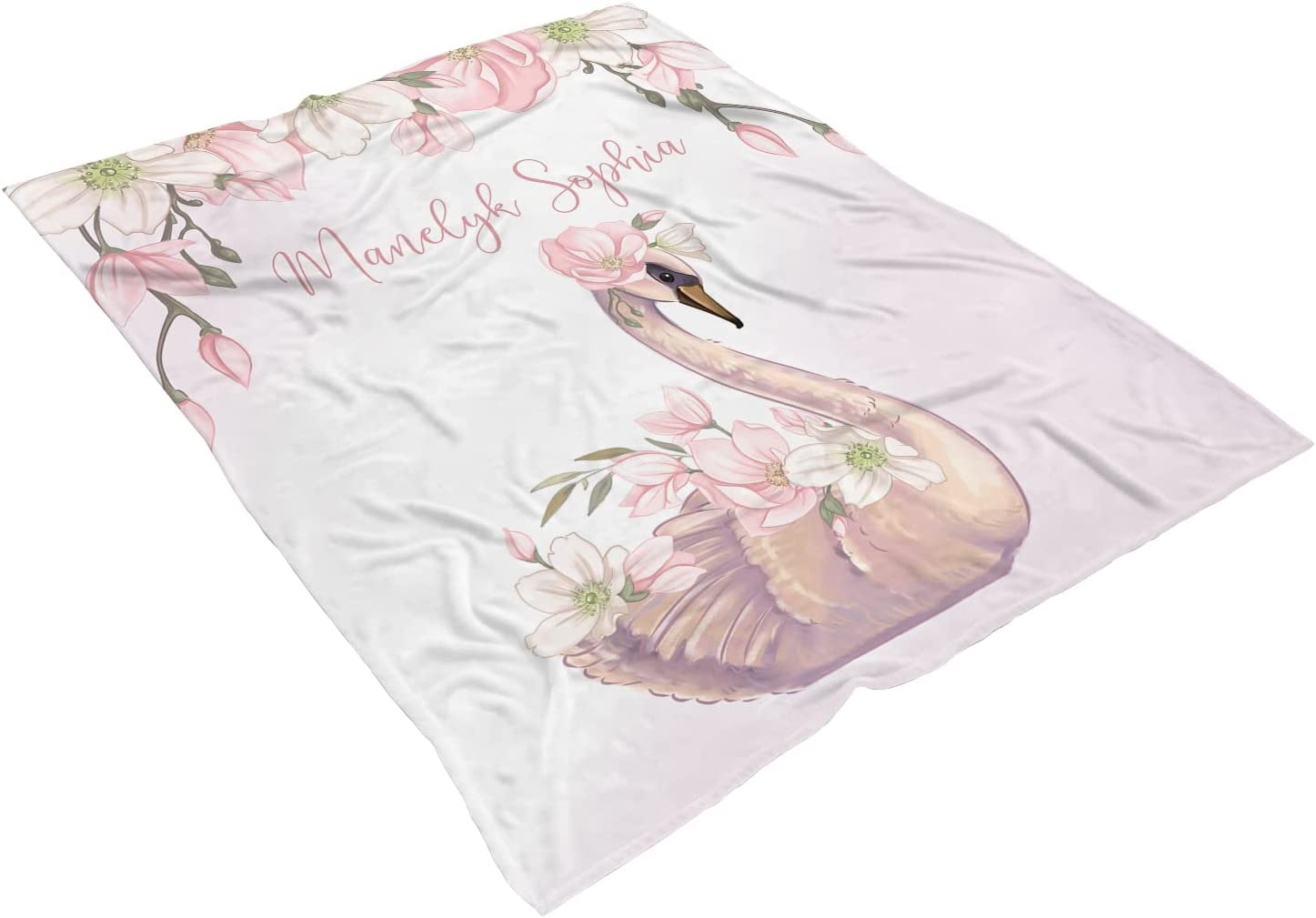 Floral Baby Girl Blanket