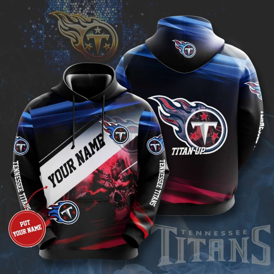 Personalized Tennessee Titans No1916 Custom Hoodie 3D