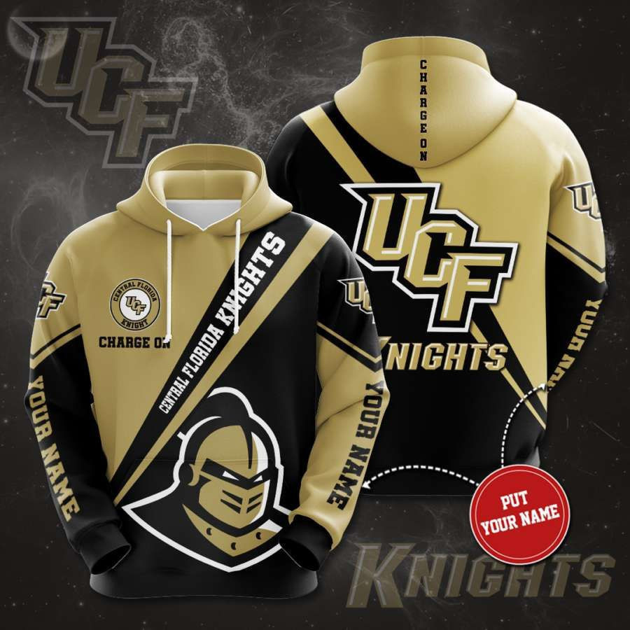 Personalized Ucf Knights No2041 Custom Hoodie 3D All Over Print