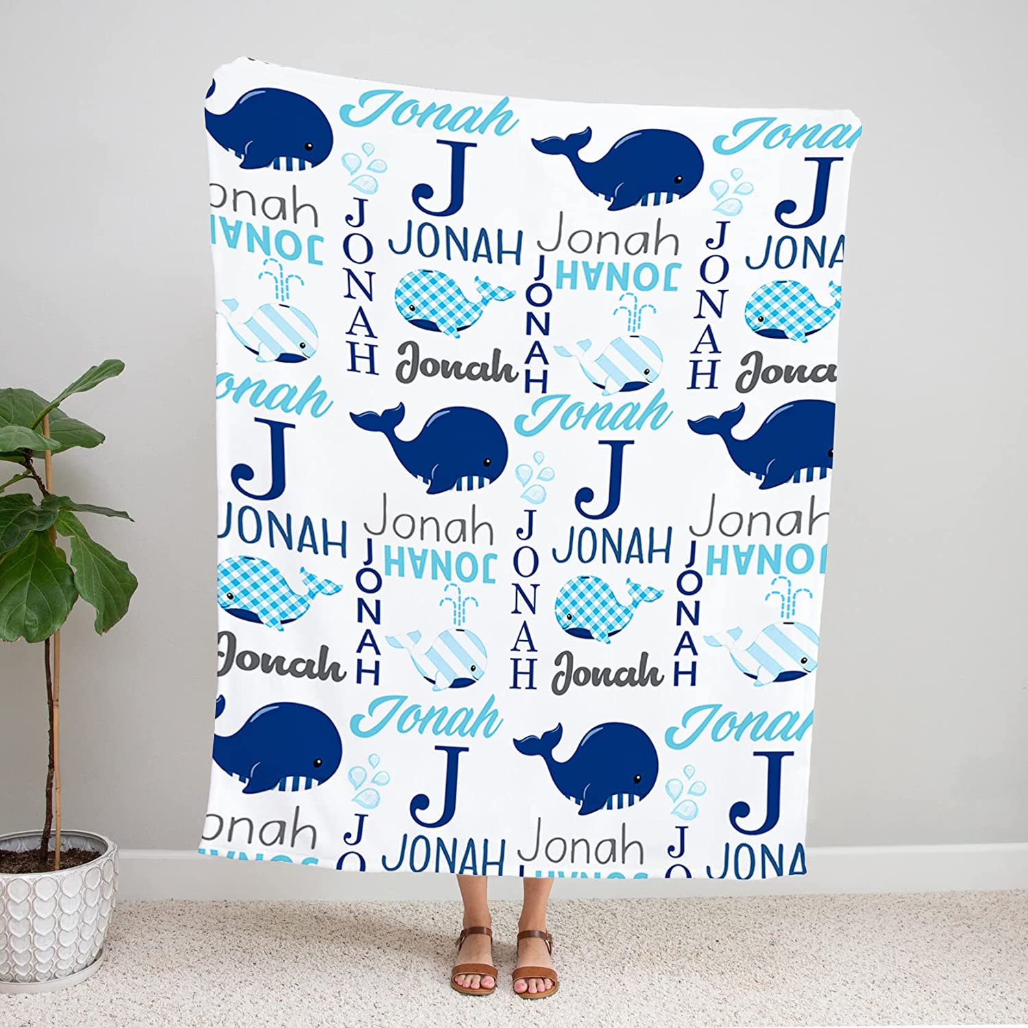 Baby Name Blanket