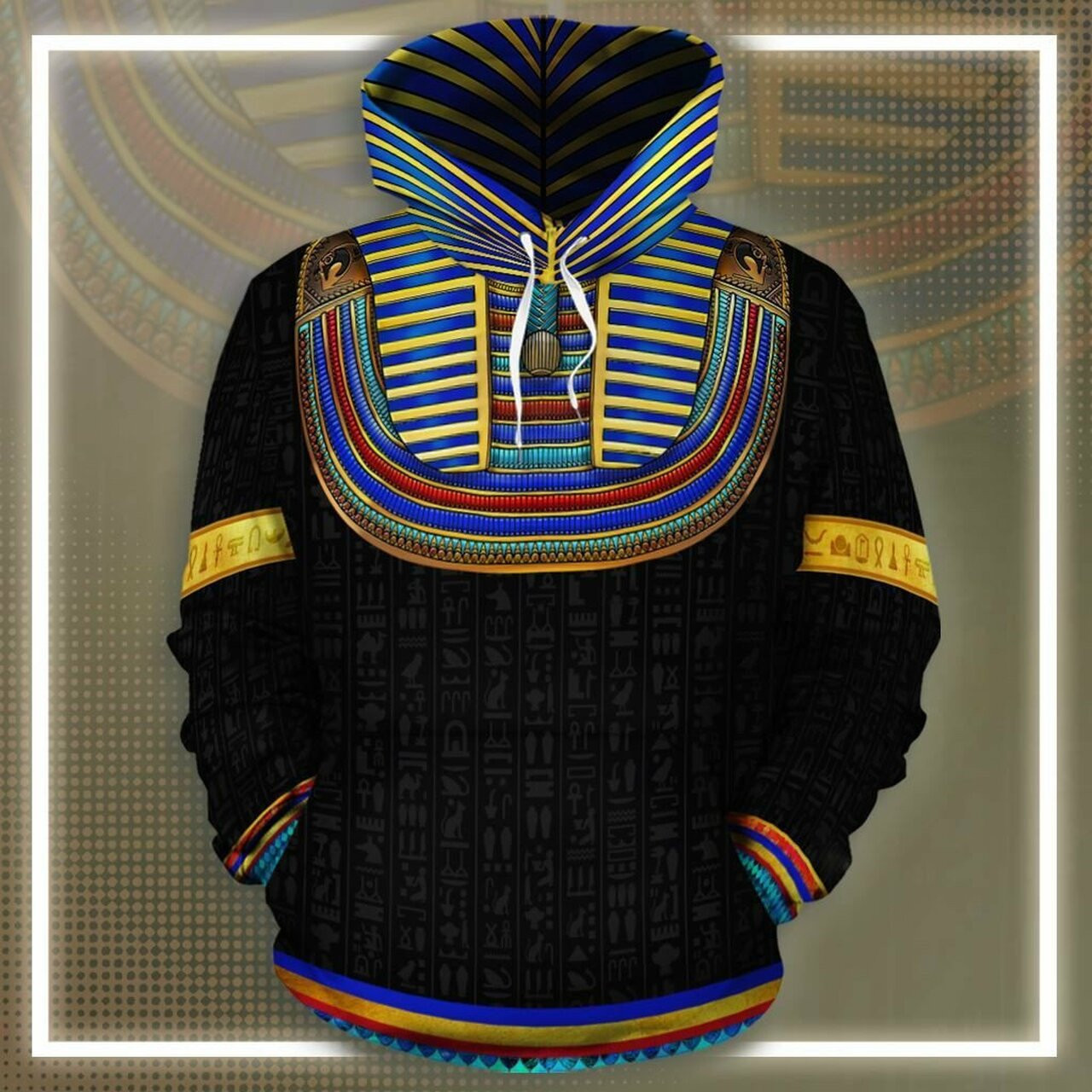 Pharaoh Cosplay 3d All Over Print Hoodie