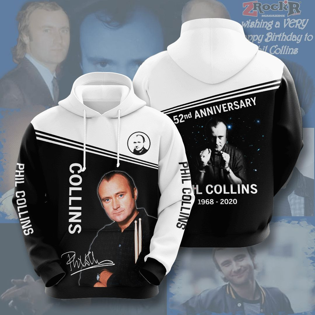 Phil Collins No1571 Custom Hoodie 3D All Over Print