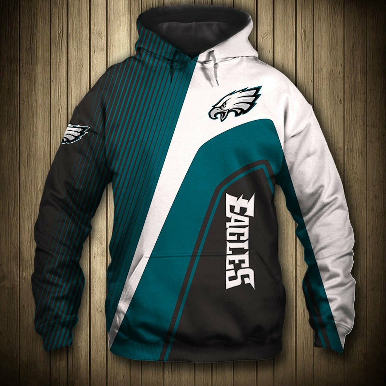 Philadelphia Eagles 3d All Over Print Hoodie