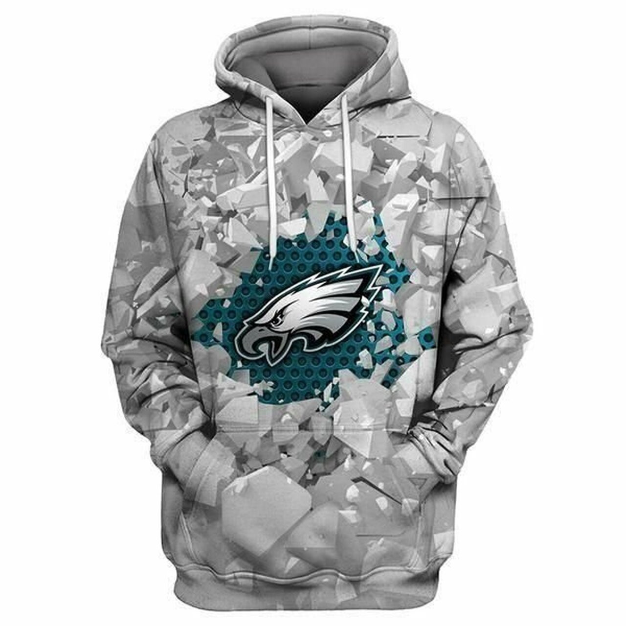 Philadelphia Eagles All Over Printed Hoodie