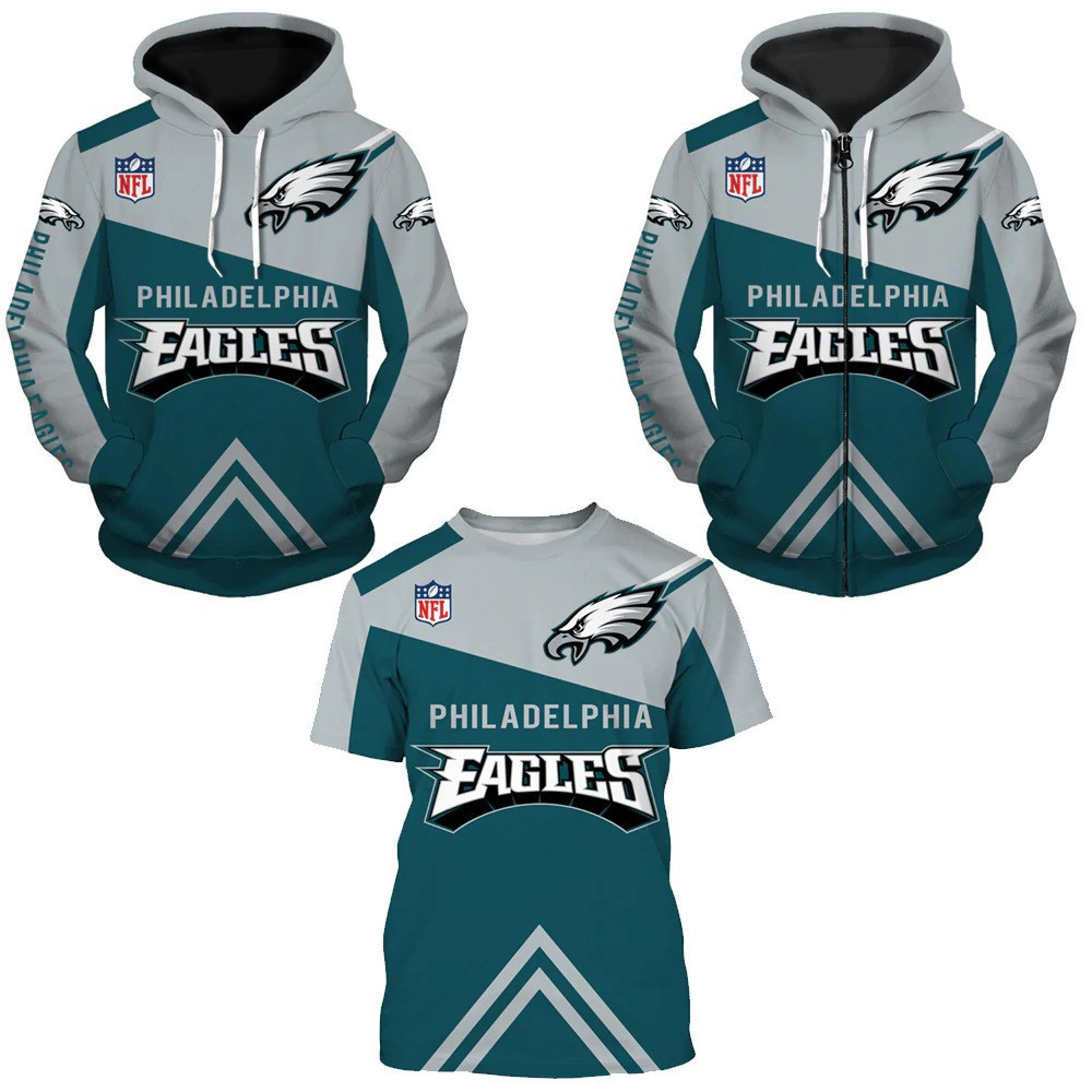 Philadelphia Eagles Clothing T-Shirt Hoodies For Men Women Size S-5XL