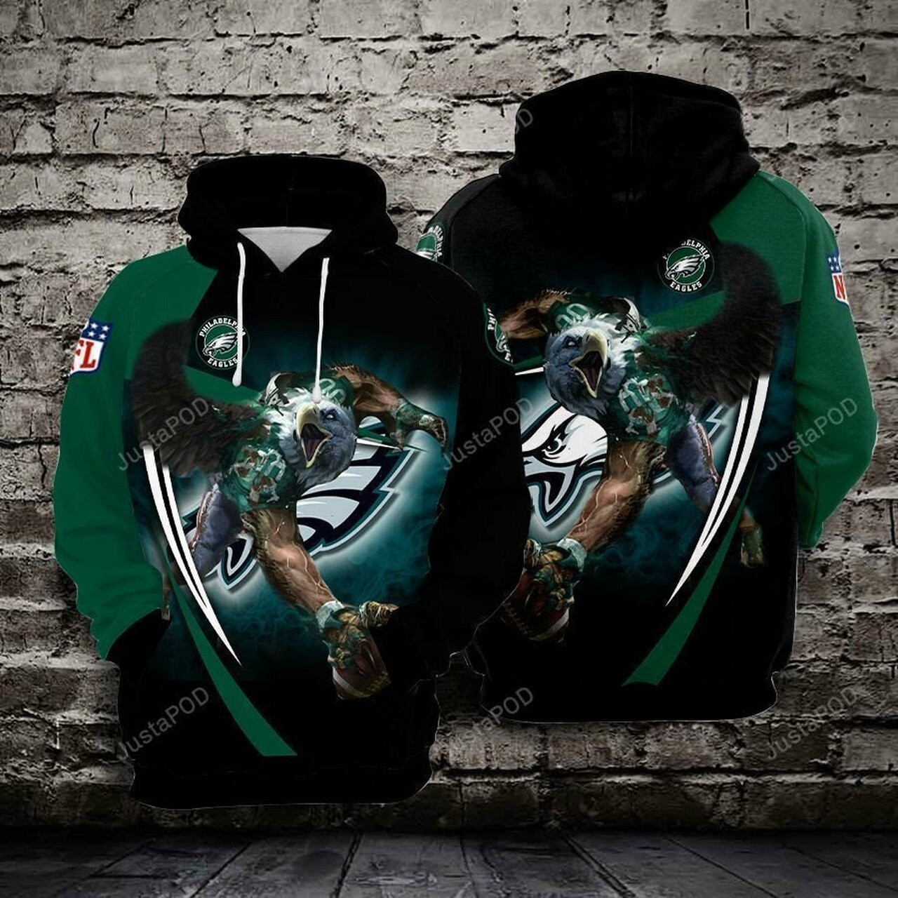 Philadelphia Eagles For Unisex 3d All Over Print Hoodie