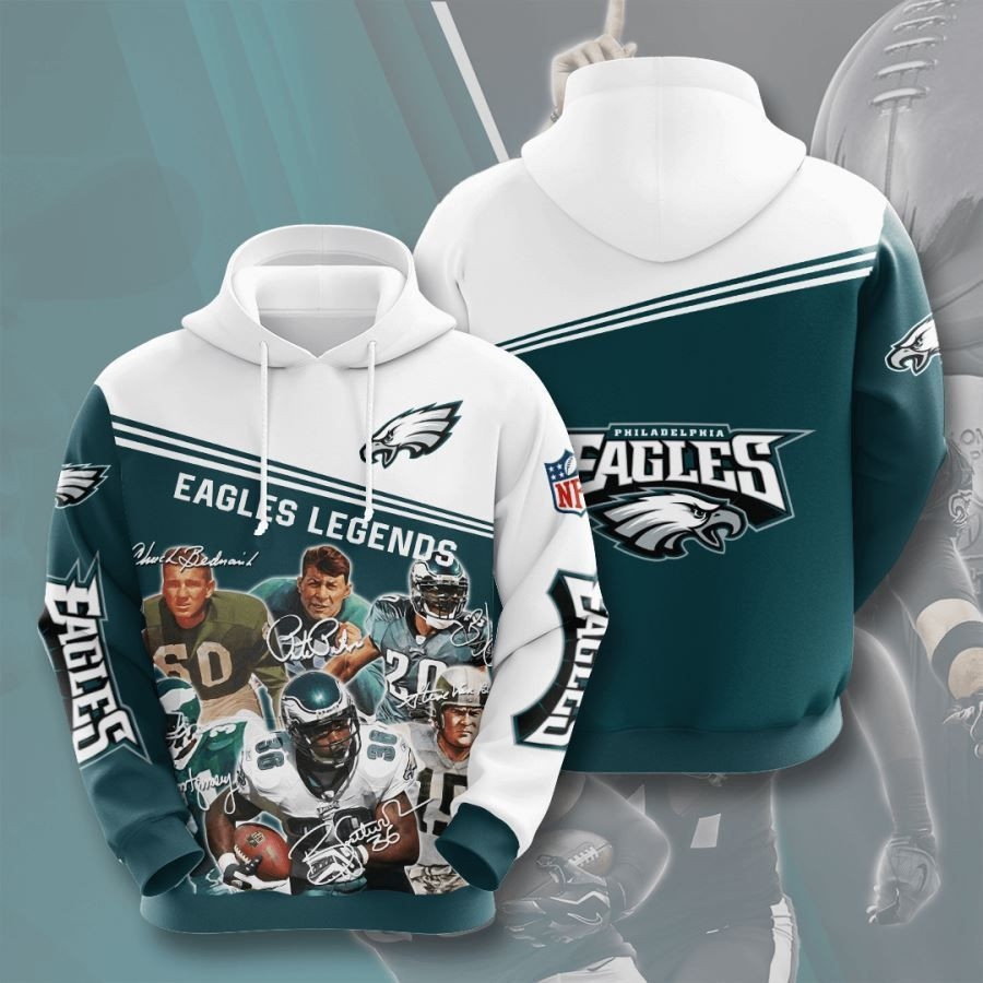 Philadelphia Eagles No1579 Custom Hoodie 3D All Over Print