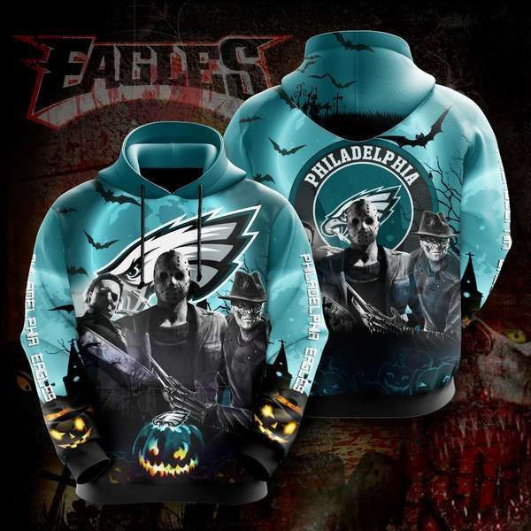 Philadelphia Eagles No1589 Custom Hoodie 3D All Over Print