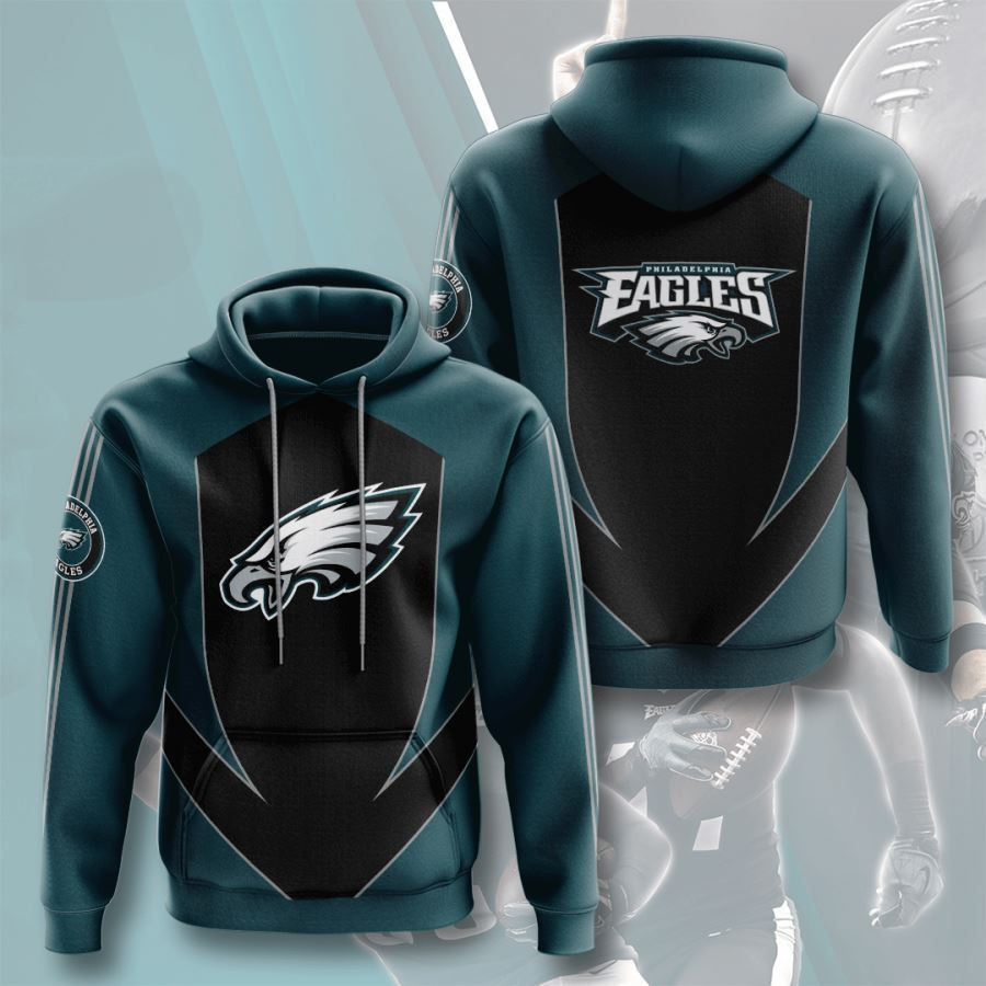 Philadelphia Eagles No1592 Custom Hoodie 3D All Over Print