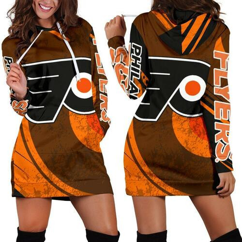 Philadelphia Flyers Hoodie Dress Sweater Dress Sweatshirt Dress 3d All Over Print For Women Hoodie