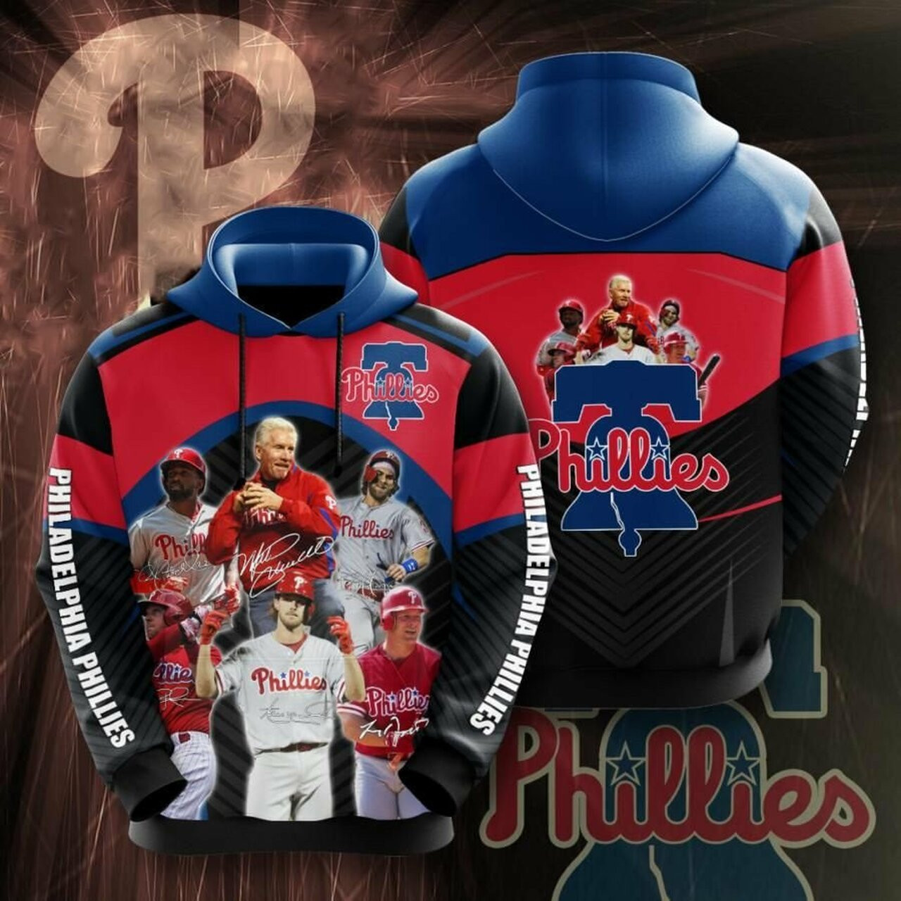 Philadelphia Phillies 3d Hoodie