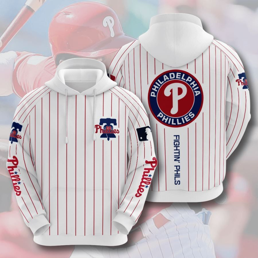 Philadelphia Phillies No1609 Custom Hoodie 3D All Over Print