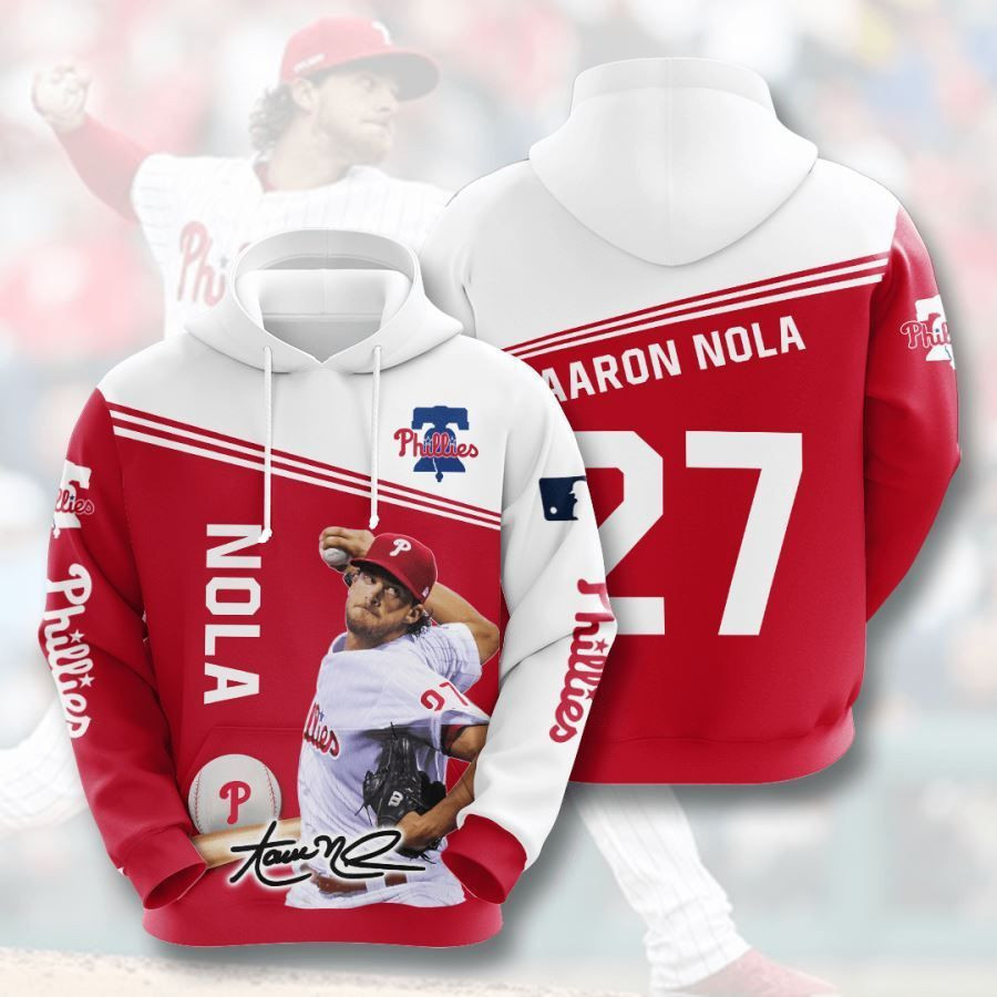 Philadelphia Phillies No1612 Custom Hoodie 3D All Over Print