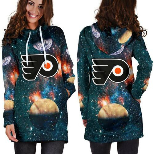 Philadenphia Flyers Hoodie Dress Sweater Dress Sweatshirt Dress 3d All Over Print For Women Hoodie