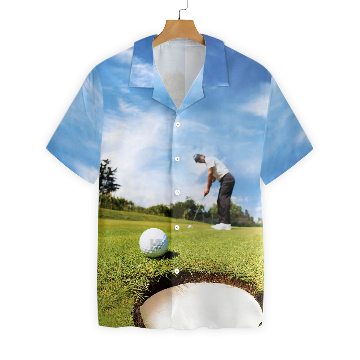 Photo Golfer Customize Photo Custom Hawaiian shirt