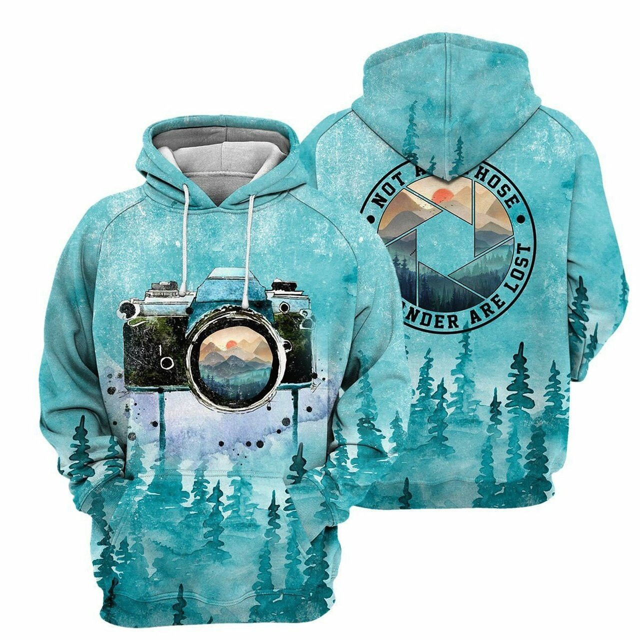 Photography Forest 3d All Over Print Hoodie For Men ampamp Women Fu