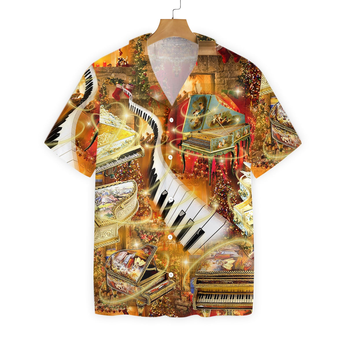 Piano Is My Passion Hawaiian Shirt
