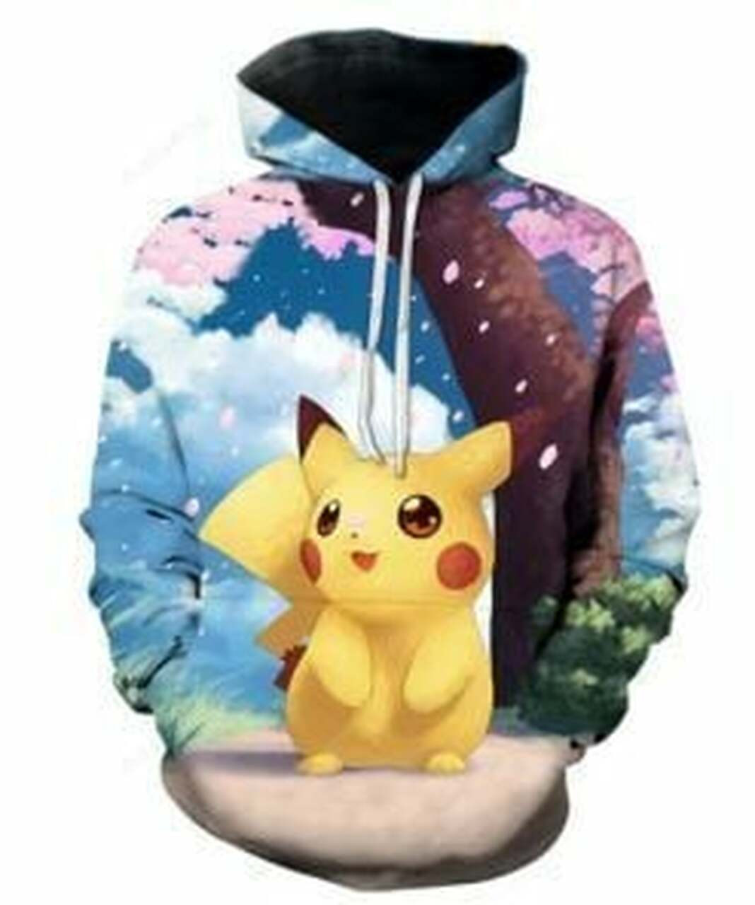 Pikachu 3d All Print Hoodie