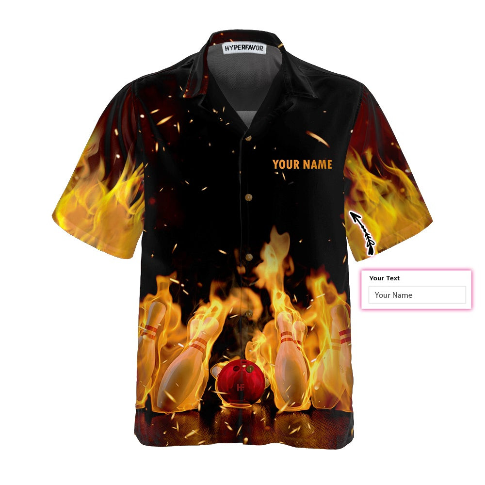 Pin Punisher Bowling Custom Hawaiian Shirt Personalized Bowling Shirt For Men  Women