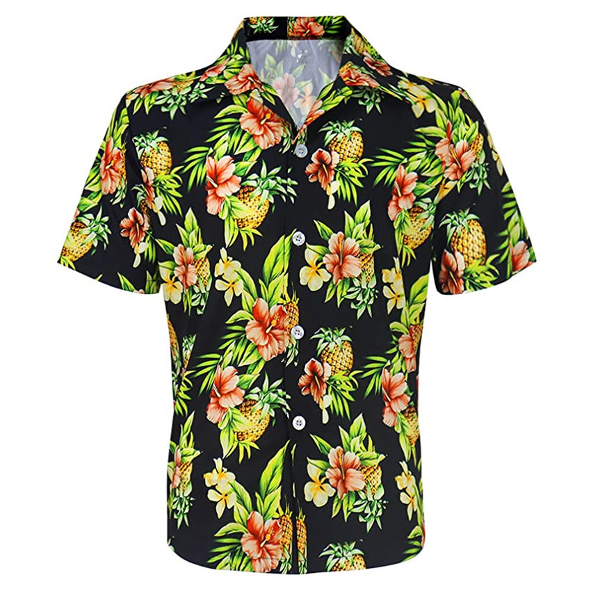 Pineapple Apparel Pineapple Button Up Shirt for Men and Women