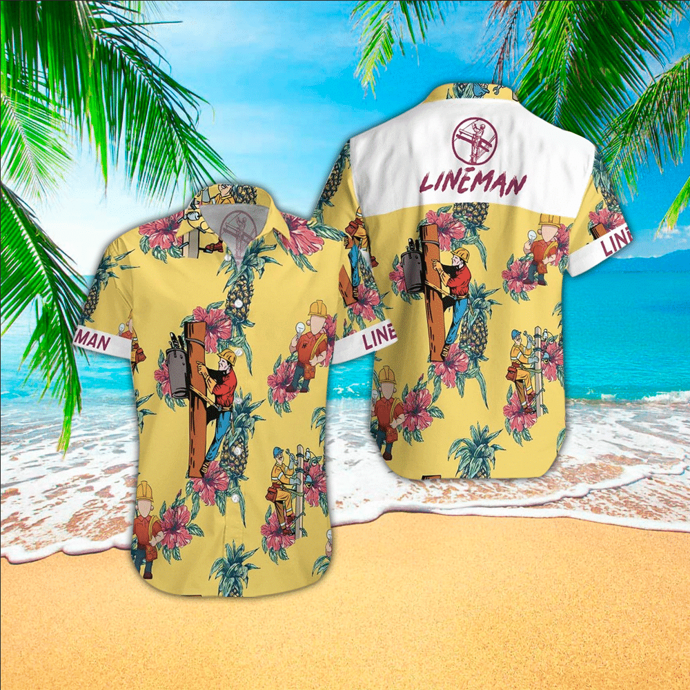 Pineapple Hawaiian Shirt For Men Pineapple Lover Gifts Shirt for Men and Women