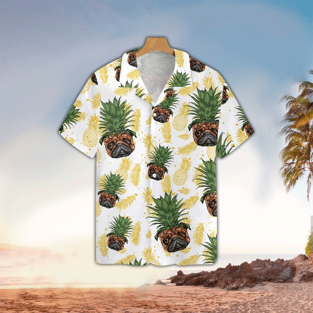 Pineapple Hawaiian Shirt Mens Hawaiian Shirt For Pineapple Lover Shirt For Men and Women