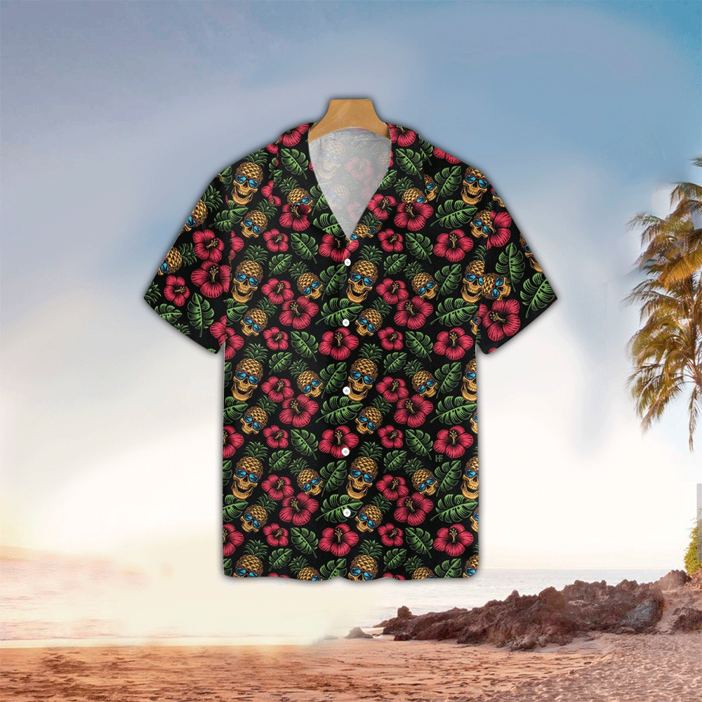 Pineapple Hawaiian Shirt Mens Hawaiian Shirt For Pineapple Lover Shirt for Men and Women