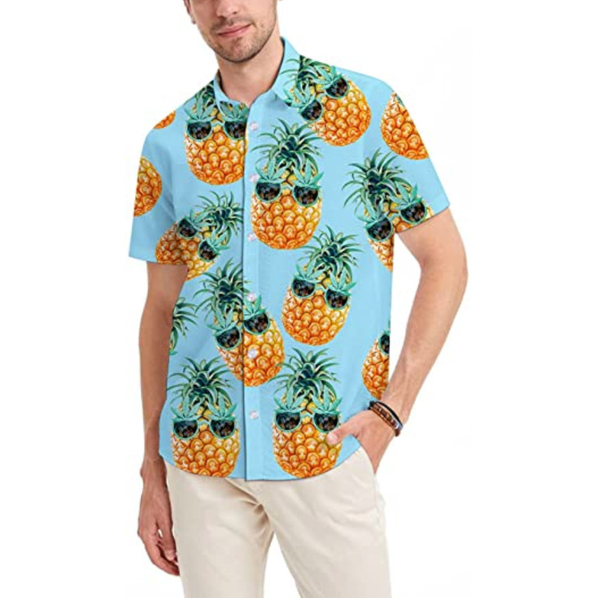 Pineapple Hawaiian Shirt Pineapple Shirt For Pineapple Lover Shirt for Men and Women