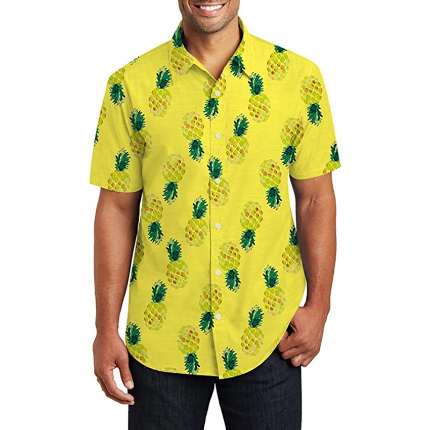 Pineapple Hawaiian Shirt Pineapple Shirt For Pineapple Lover Shirt for Men and Women