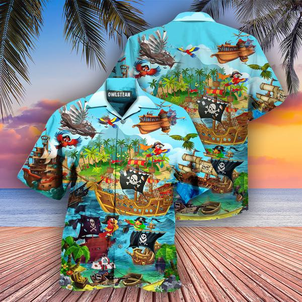 Pirates It's A Pirate Life For Me Edition - Hawaiian Shirt - Hawaiian Shirt For Men