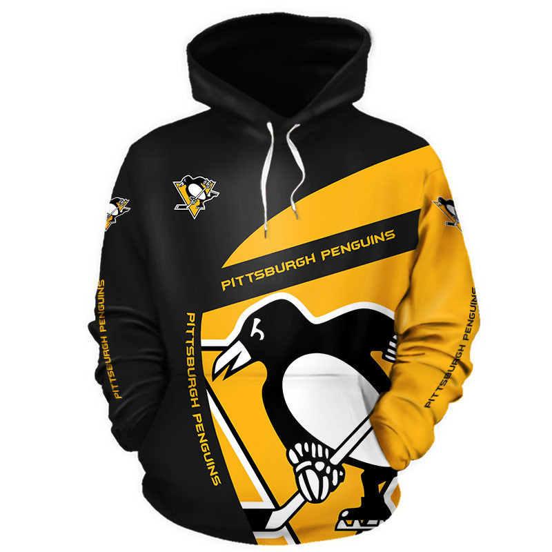 Pittsburgh Penguins Ice Team Pullover Hoodie
