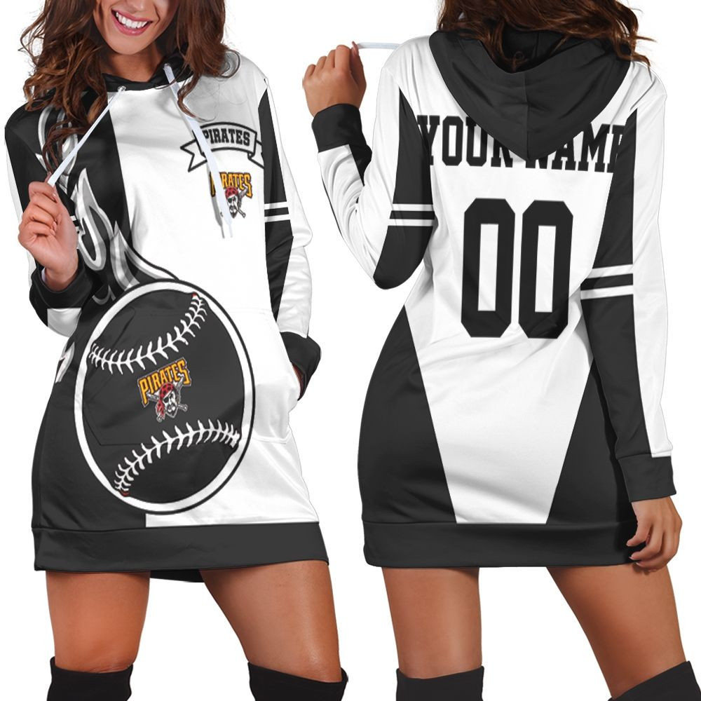 Pittsburgh Pirates 3d Hoodie Dress Sweater Dress Sweatshirt Dress