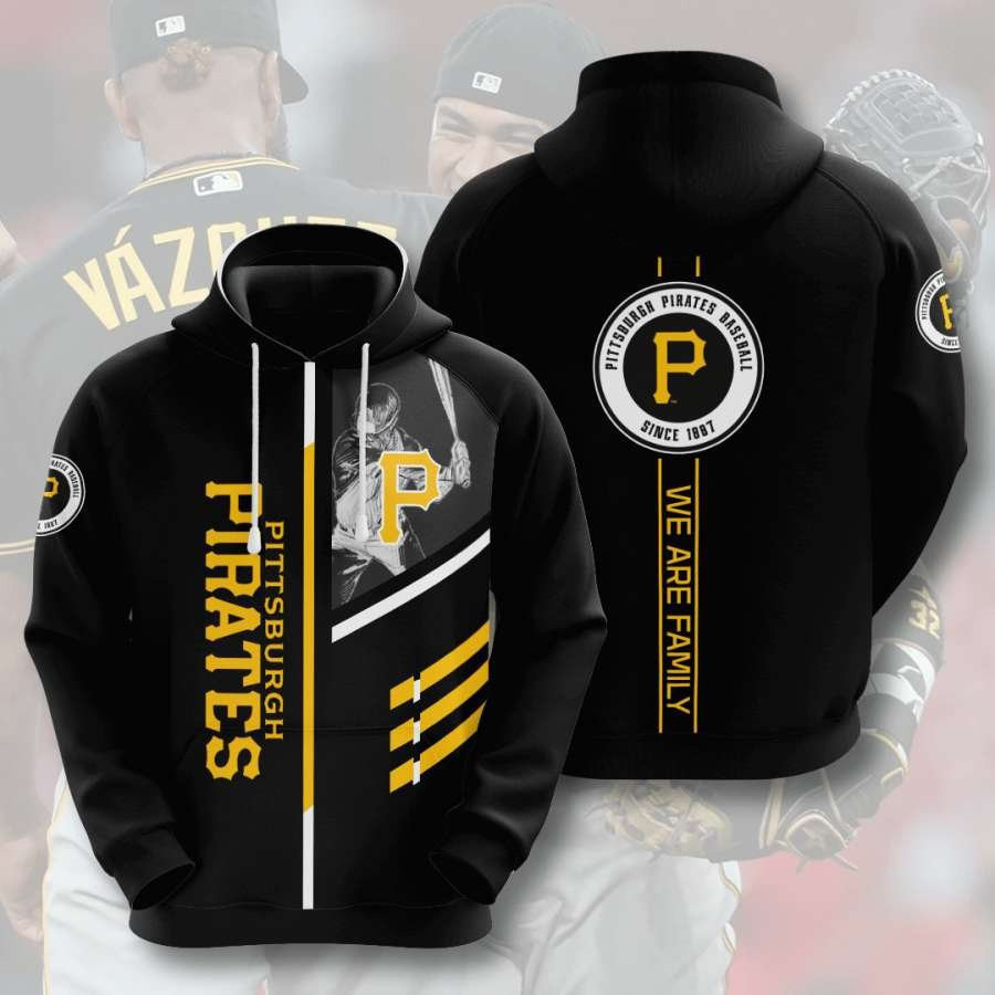 Pittsburgh Pirates No1633 Custom Hoodie 3D