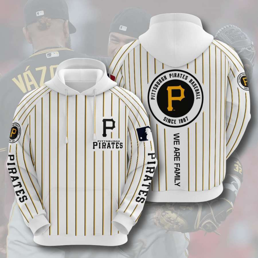 Pittsburgh Pirates No1635 Custom Hoodie 3D All Over Print