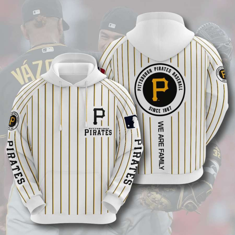 Pittsburgh Pirates No1635 Custom Hoodie 3D