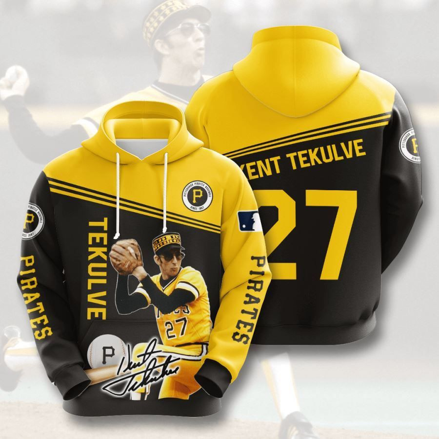 Pittsburgh Pirates No1639 Custom Hoodie 3D All Over Print