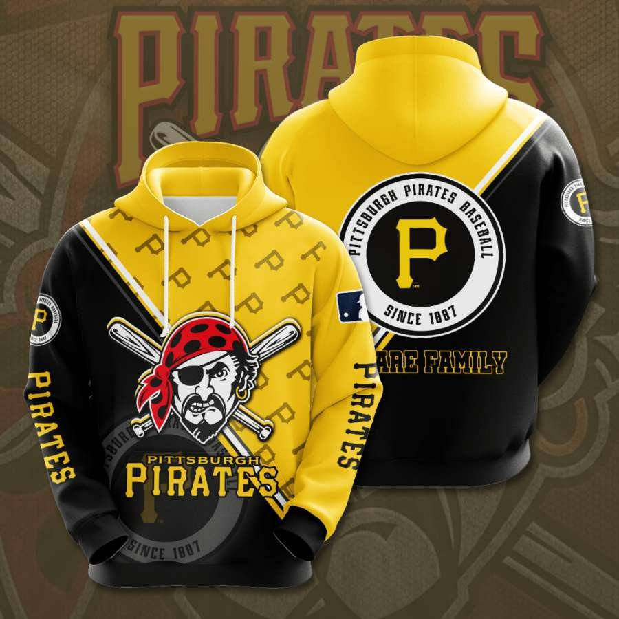 Pittsburgh Pirates No1640 Custom Hoodie 3D