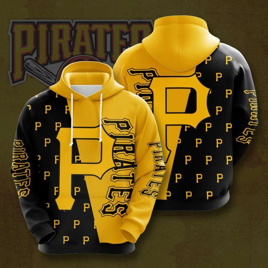 Pittsburgh Pirates No1641 Custom Hoodie 3D All Over Print